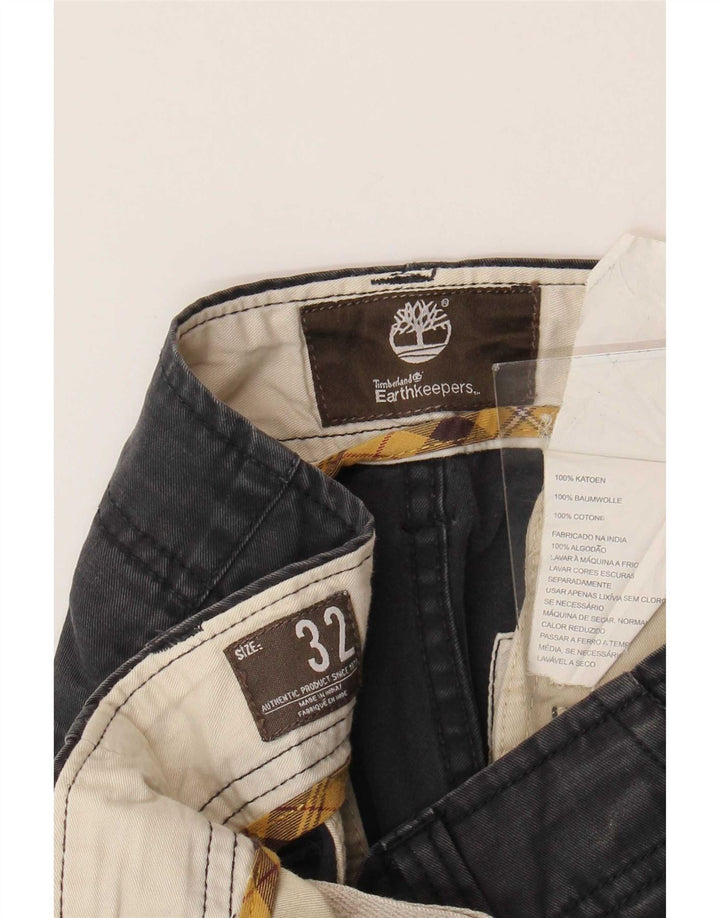 Timberland Herren Earthkeepers Chinoshorts W32 mittelgraue Baumwolle