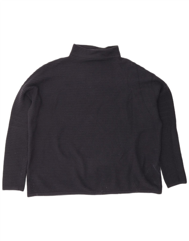 FRENCH CONNECTION Rollkragenpullover für Damen, Gr. 16, Schwarz