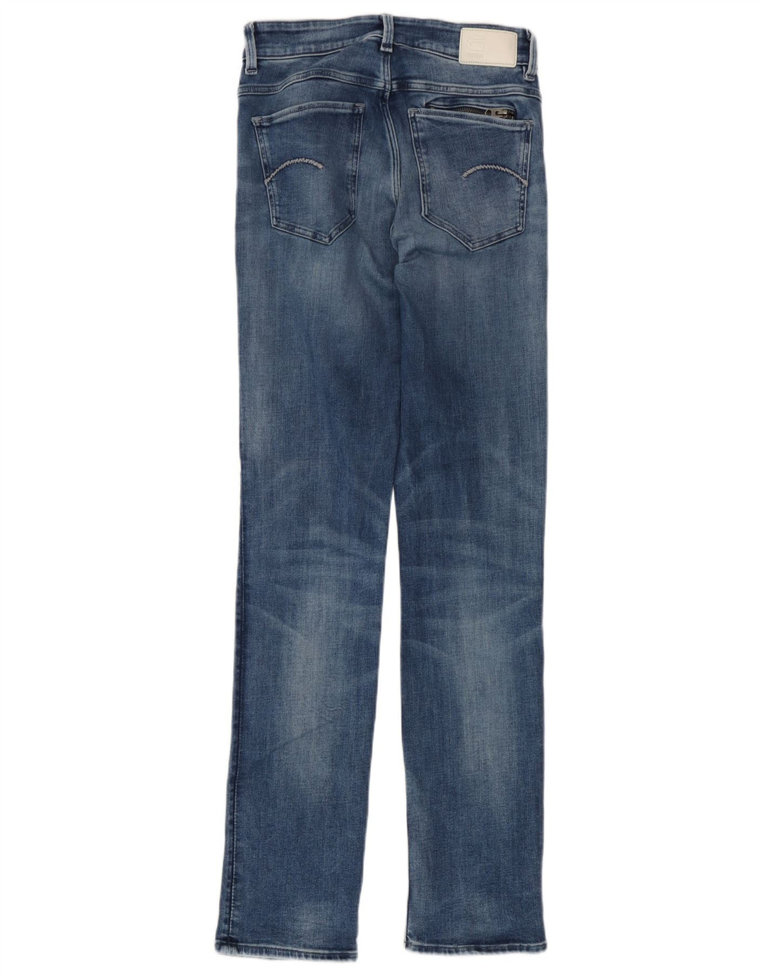 G-Star Damen Slim Jeans W26 L32 Blaue Baumwolle