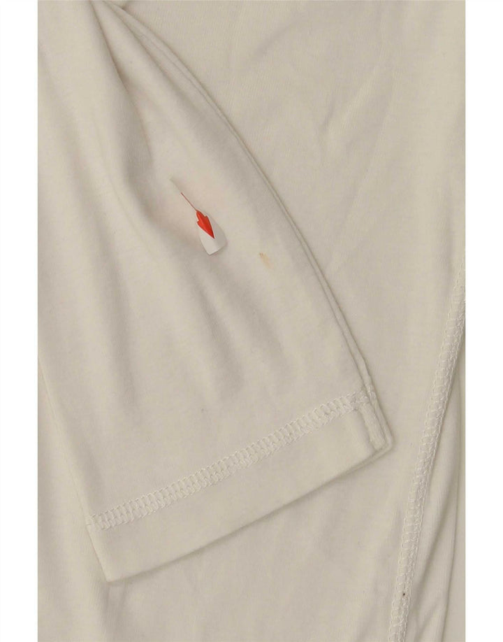 Tommy Hilfiger Herren Slim Fit Top Langarm Mittelweiß Baumwolle