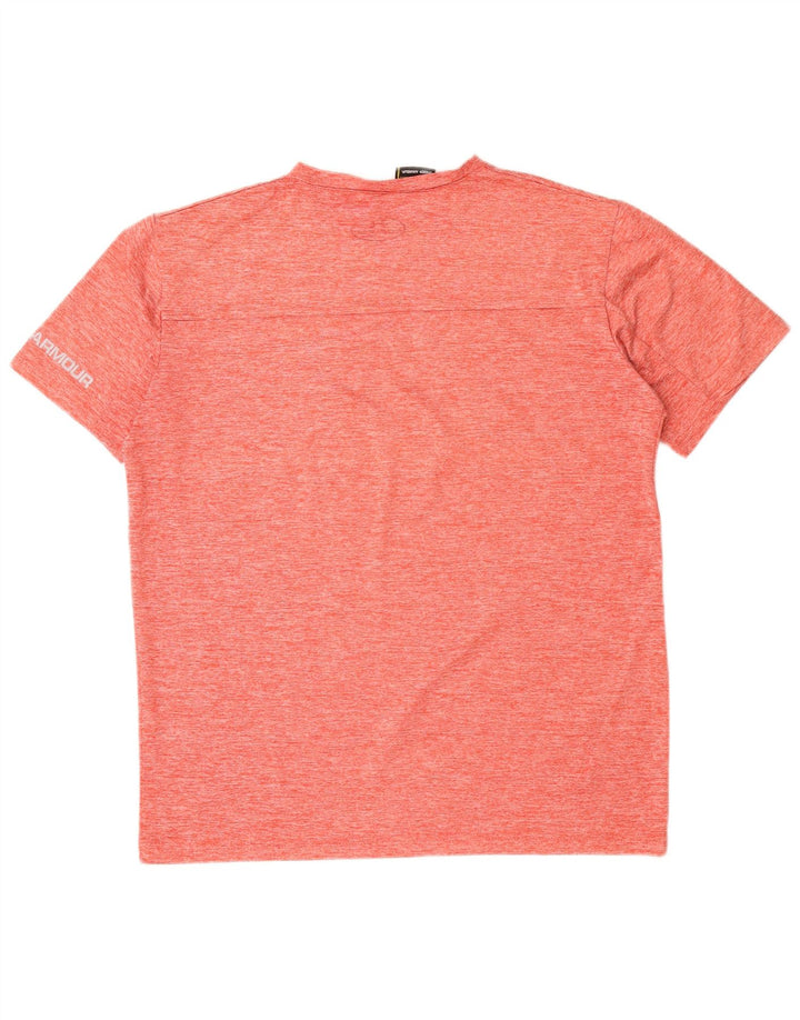 Under Armour Herren T-Shirt Top Large Rot meliert