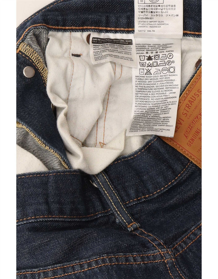 Levi's Herren 501 Straight Jeans W31 L30 Blaue Baumwolle