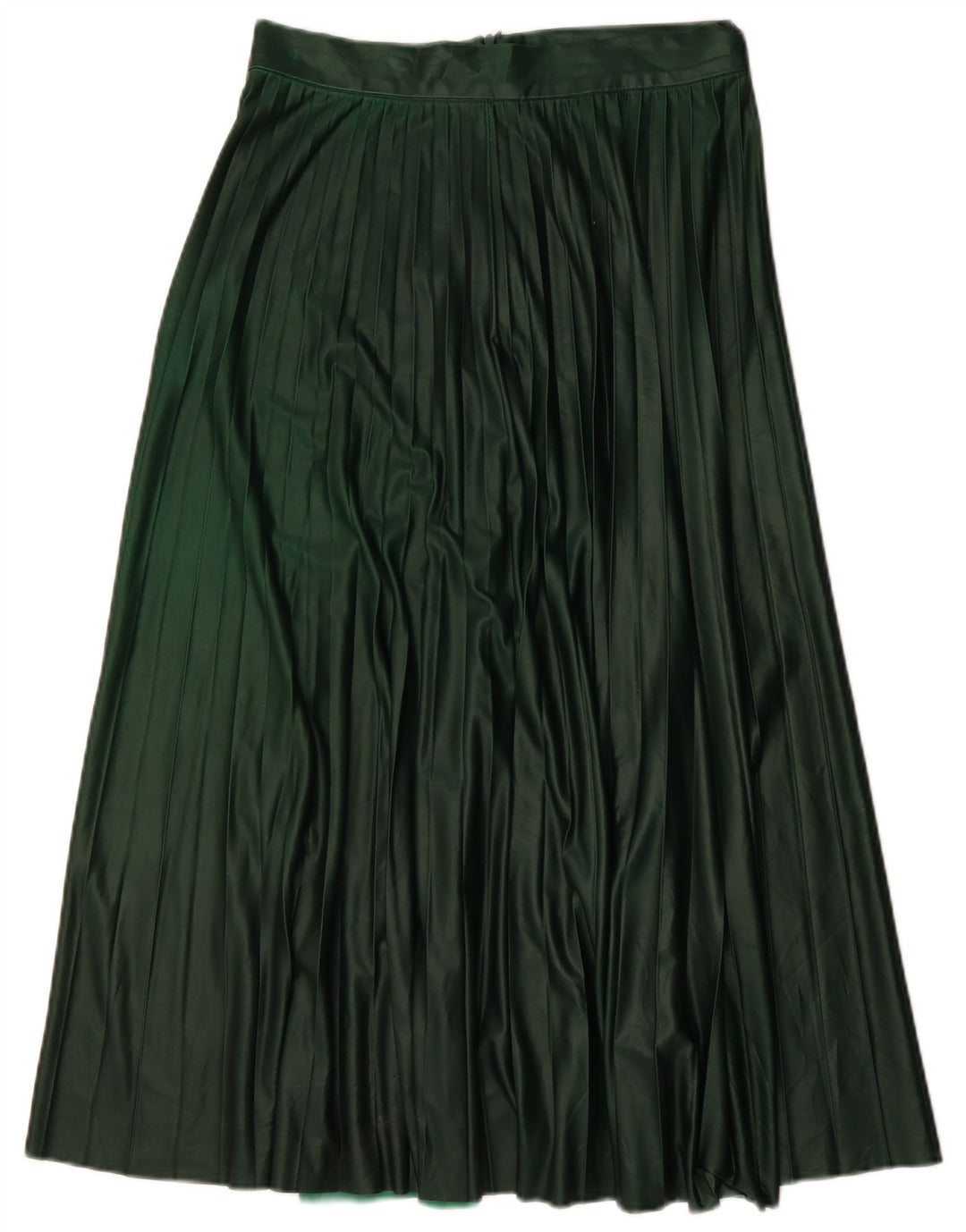 Zara Damen Faltenrock Medium W28 Grün