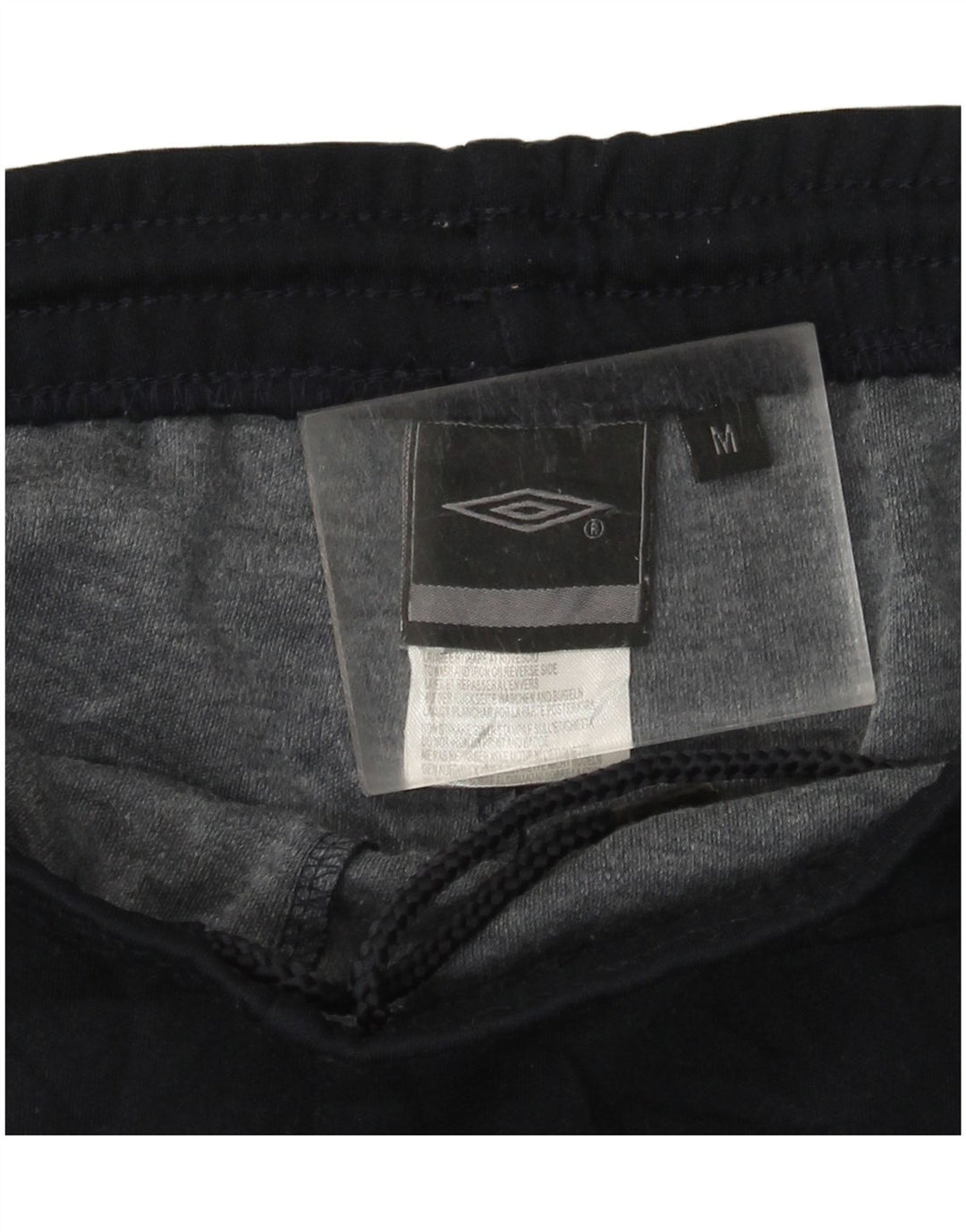 UMBRO Herren-Sportshorts mit Grafik, mittleres Marineblau, Farbblock-Polyester