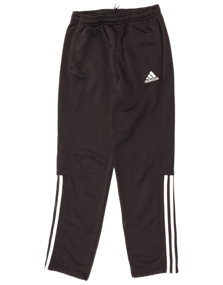 Adidas Trainingshose für Jungen, 13–14 Jahre, schwarzes Polyester