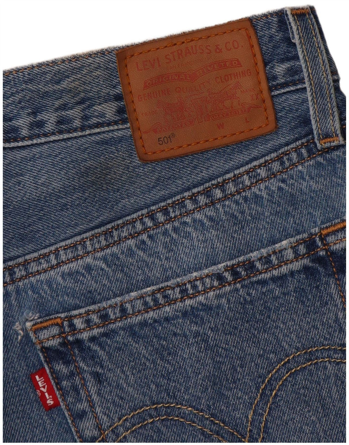 Levi's Damen 501 Straight Jeans W30 L30 Blau