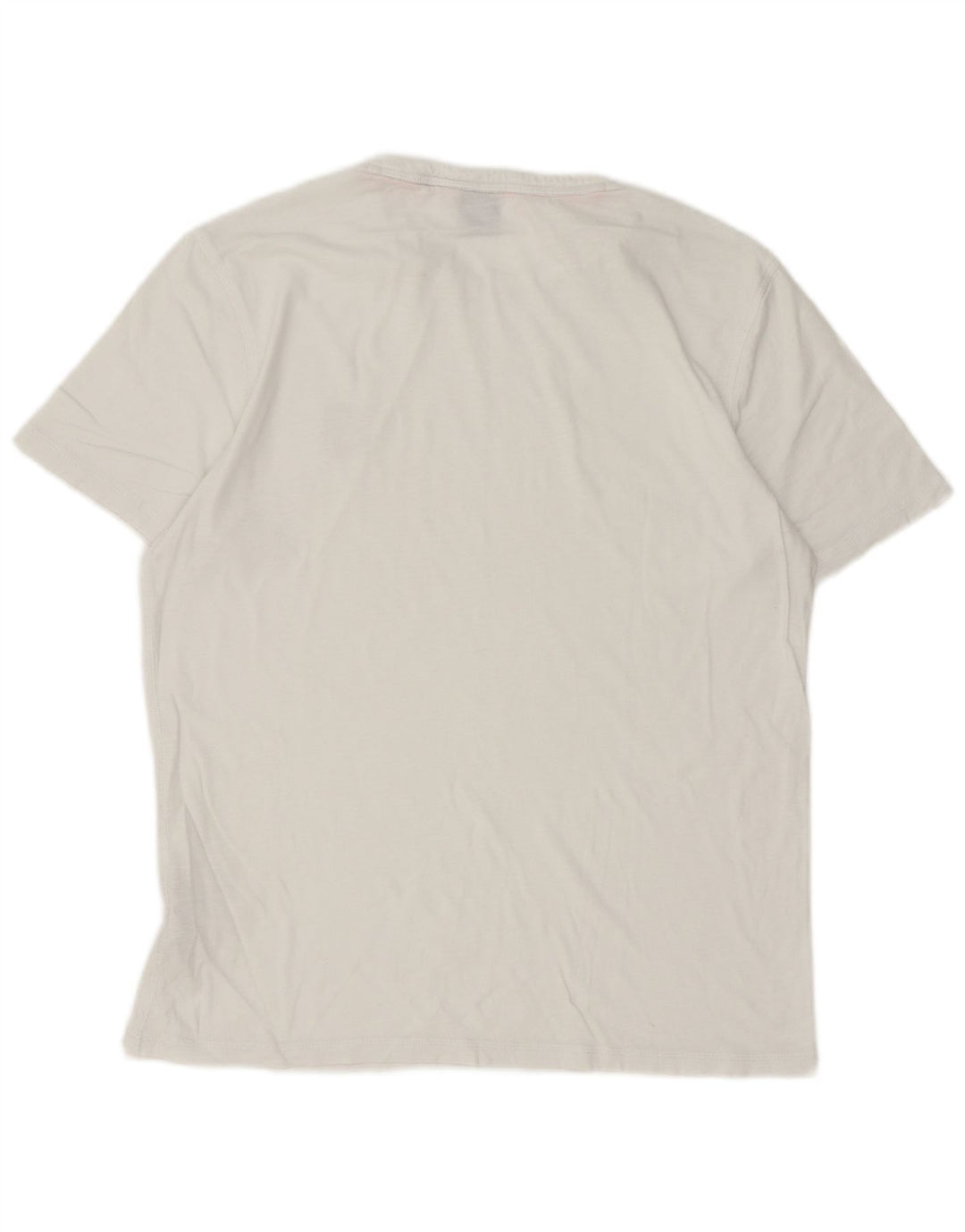 Hugo Boss Herren T-Shirt Top Small aus weißer Baumwolle