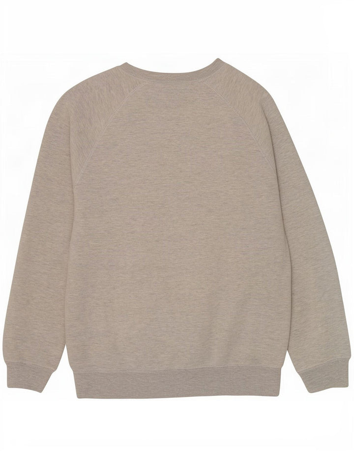 Carhartt Damen Übergroßer Sweatshirt-Pullover UK 6 XS Graue Baumwolle
