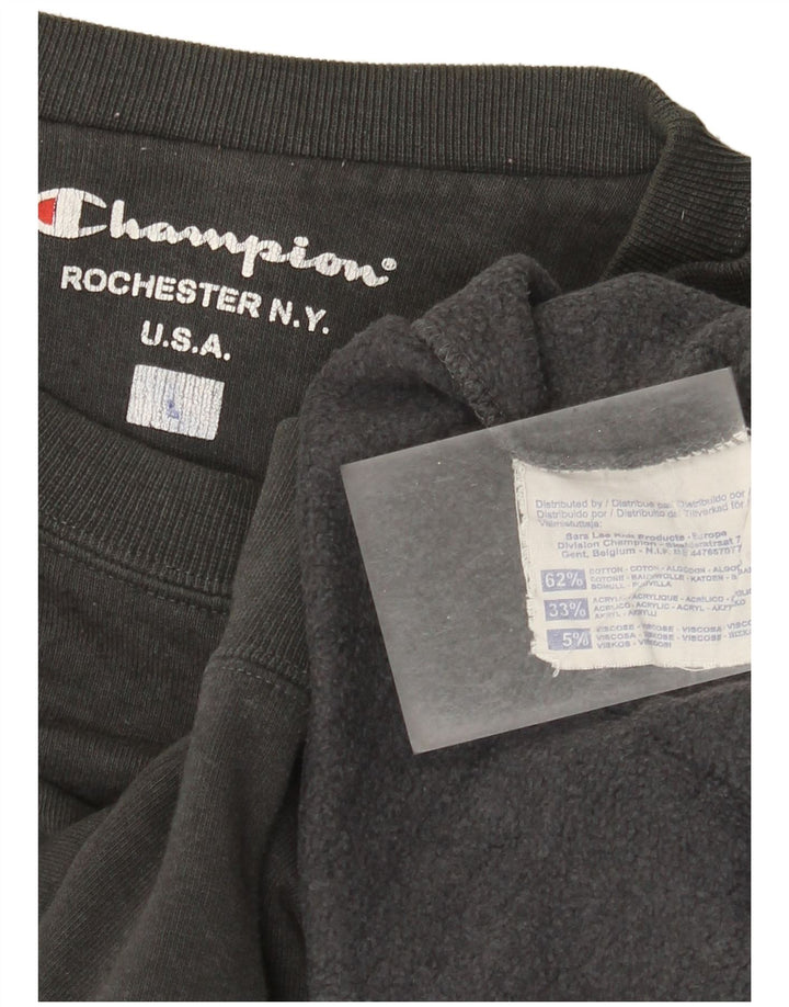 Champion Herren Sweatshirt Pullover XL Grau Baumwolle