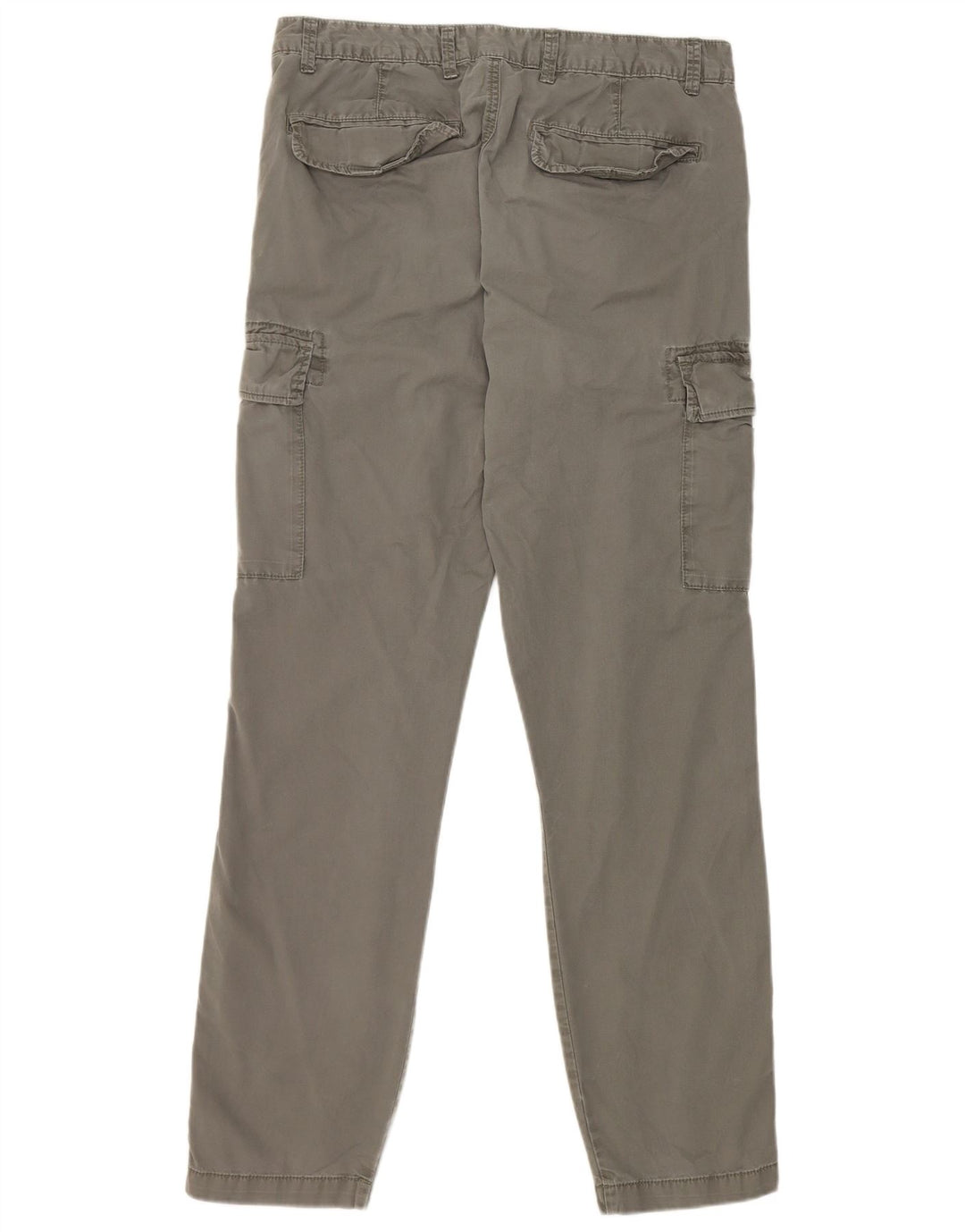 Gerade Herren-Cargohose von Marks & Spencer, W34, L33, Khaki, Baumwolle