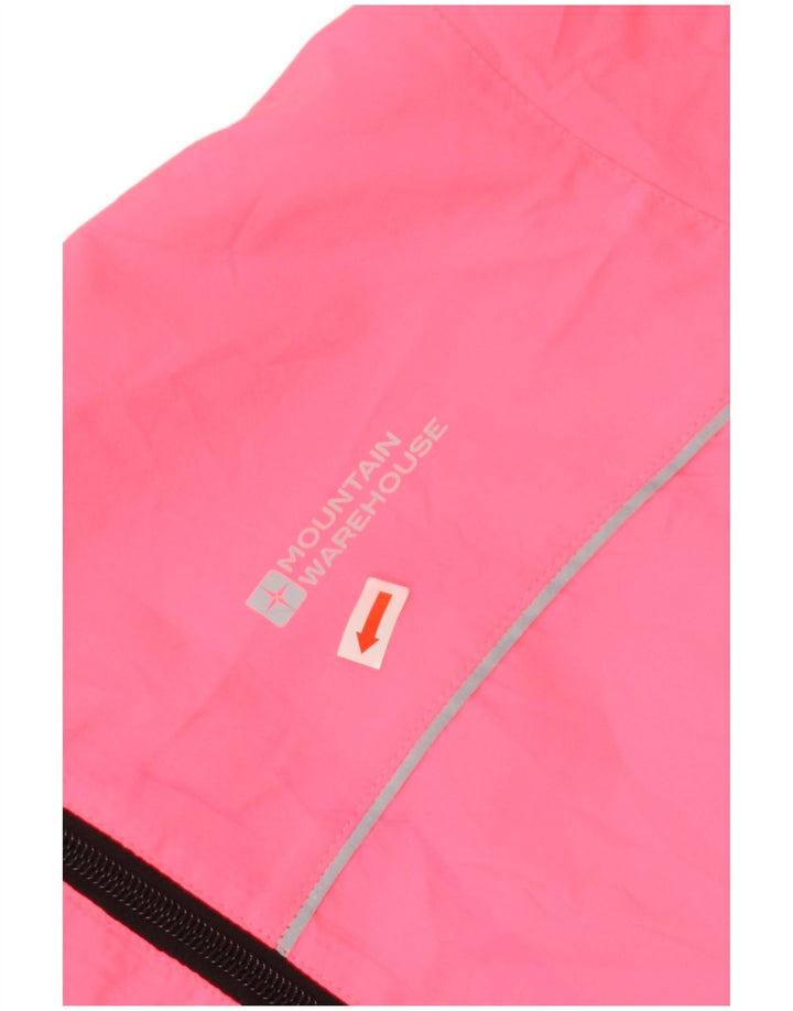Mountain Warehouse Damen-Trainingsanzugoberteil, UK-Größe 10, Größe S, Rosa, Polyester