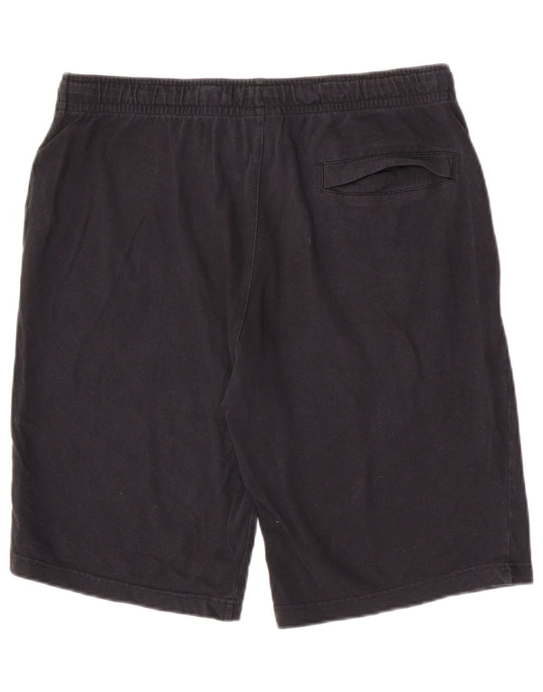 Nike Mens Graphic Sport Shorts Large Black Cotton Sports