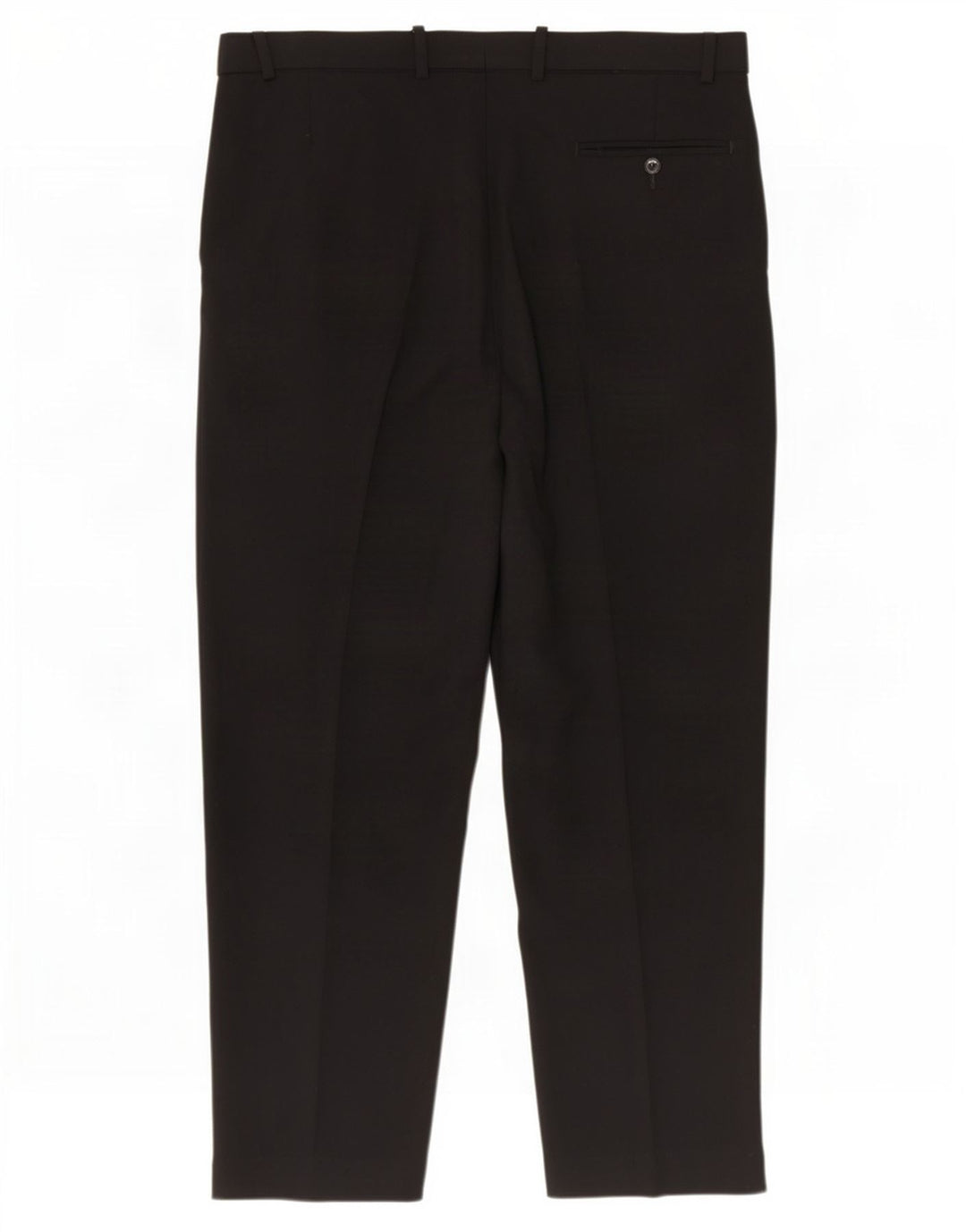 Marks & Spencer Herren-Freizeithose, gerade, W38, L31, Schwarz, Polyester