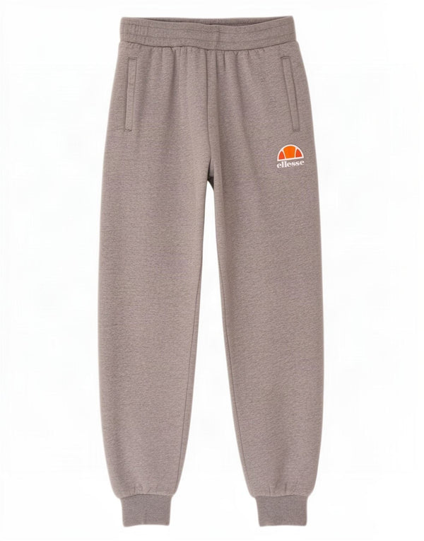 Ellesse Damen-Trainingshose, Jogginghose, UK 12, mittelgraue Baumwolle