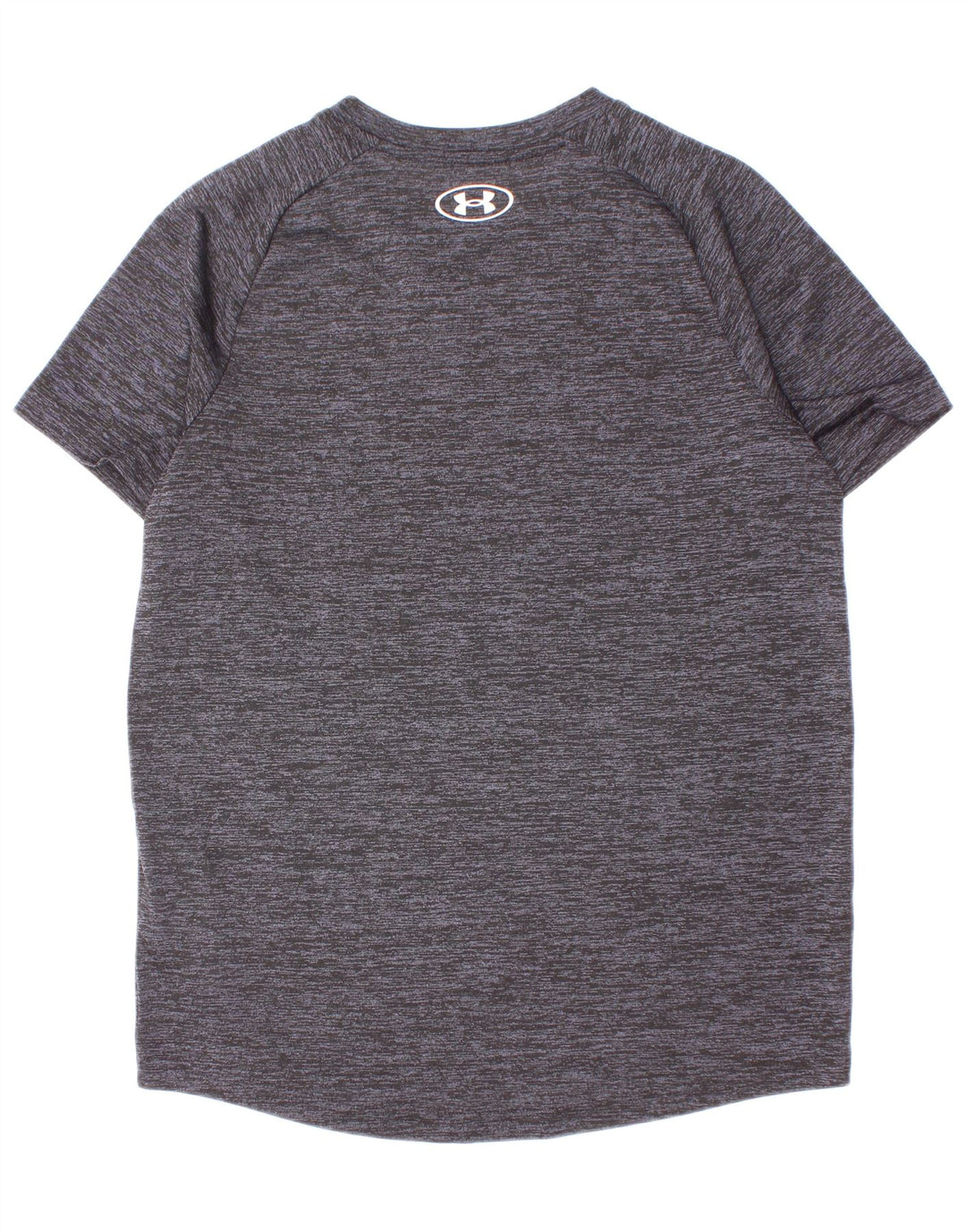 Under Armour T-Shirt-Oberteil für Jungen, 9–10 Jahre, mittelgrau geflecktes Polyester