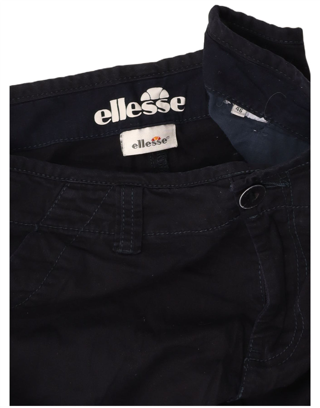 ELLESSE Herren Chinoshorts IT 46 Small W29 Marineblau