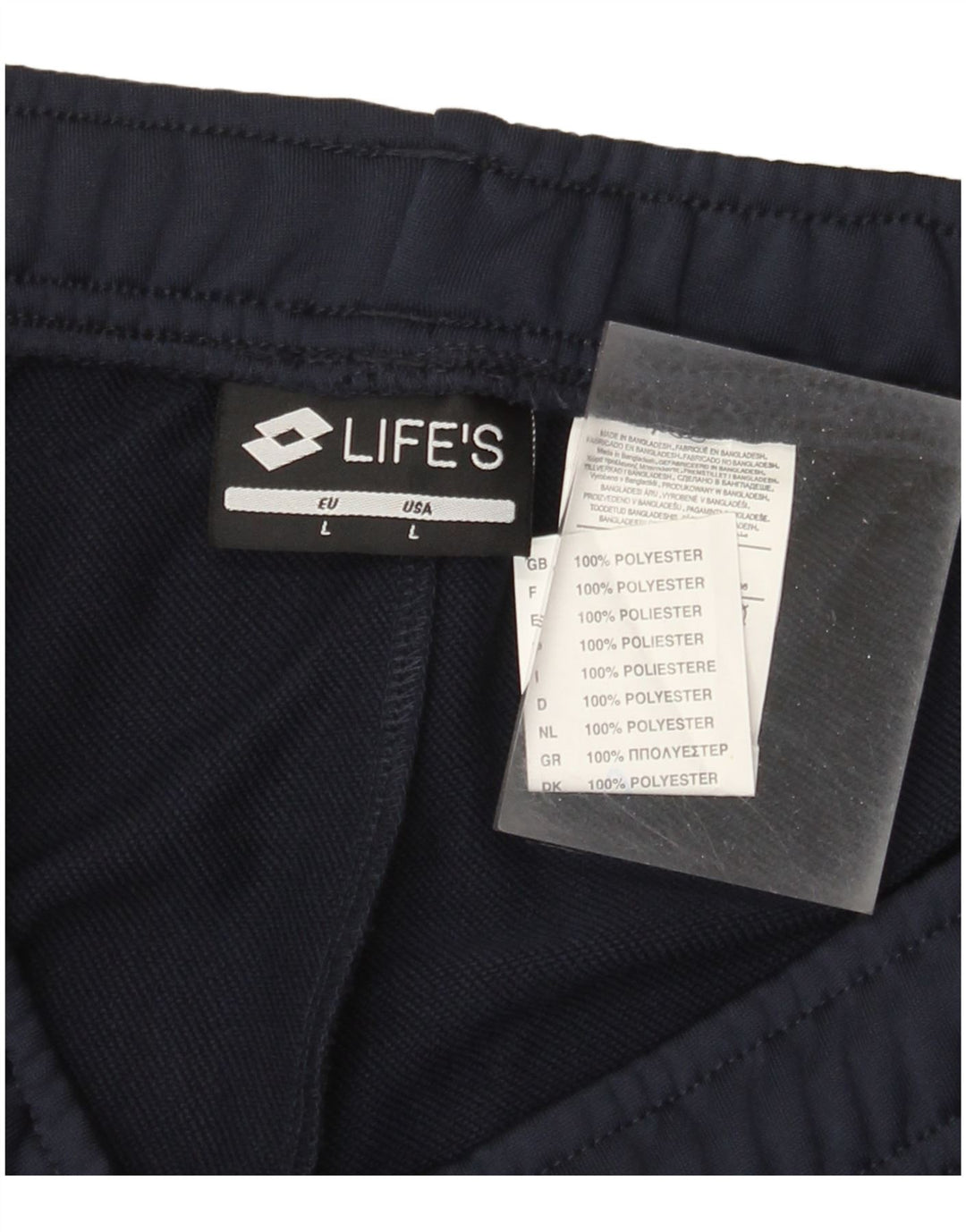 Lotto Damen-Trainingshose, Jogginghose, groß, marineblau, Polyester
