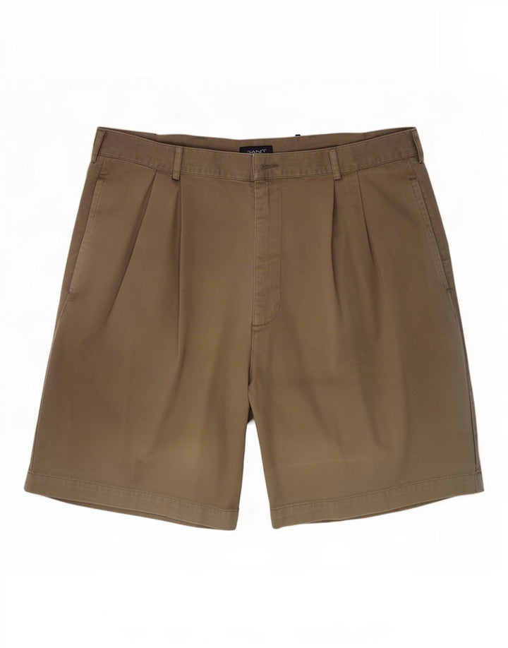 Gant Herren Chino-Shorts mit Pegged, Größe L, W36, Beige