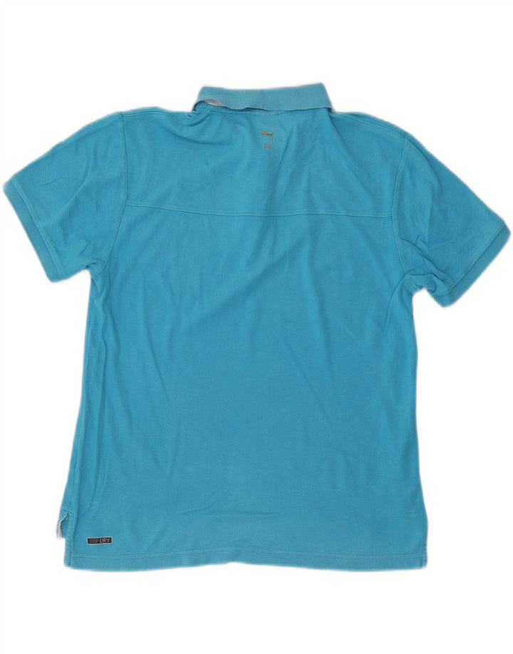 PUMA Boys Polo Shirt 13-14 Years Blue