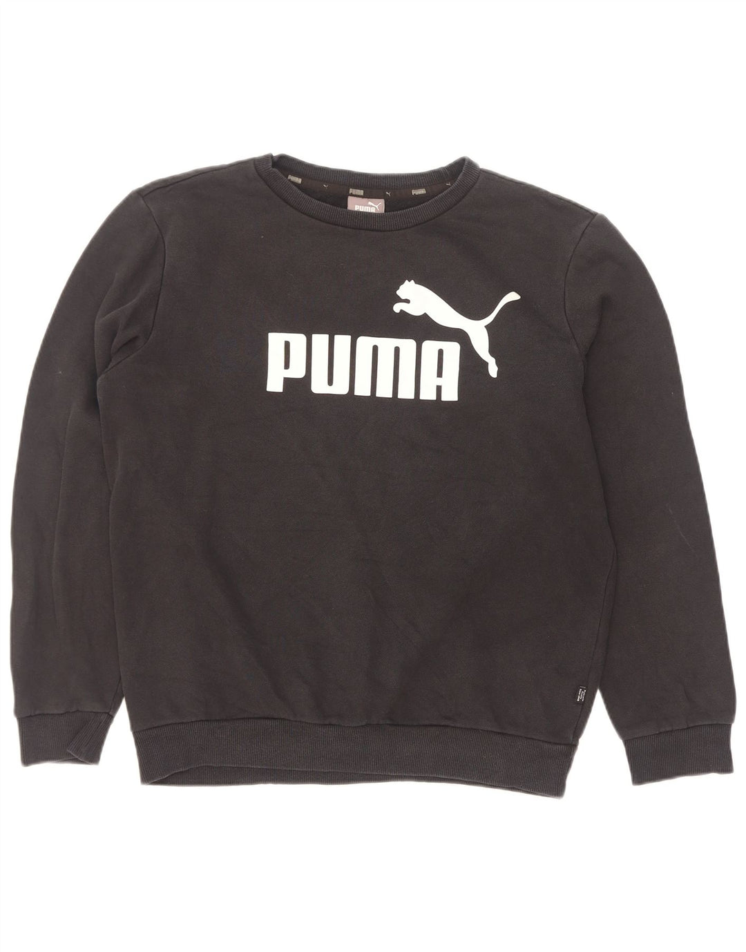 Puma Herren Grafik-Sweatshirt-Pullover, klein, schwarze Baumwolle
