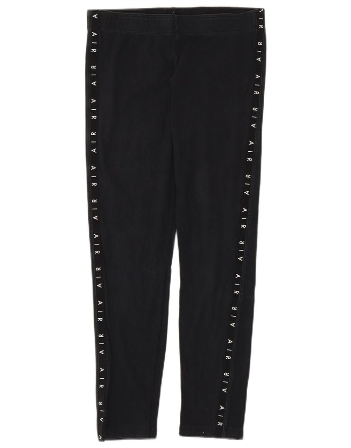Nike Mädchen-Leggings mit Grafik, 12–13 Jahre, Größe L, Schwarz