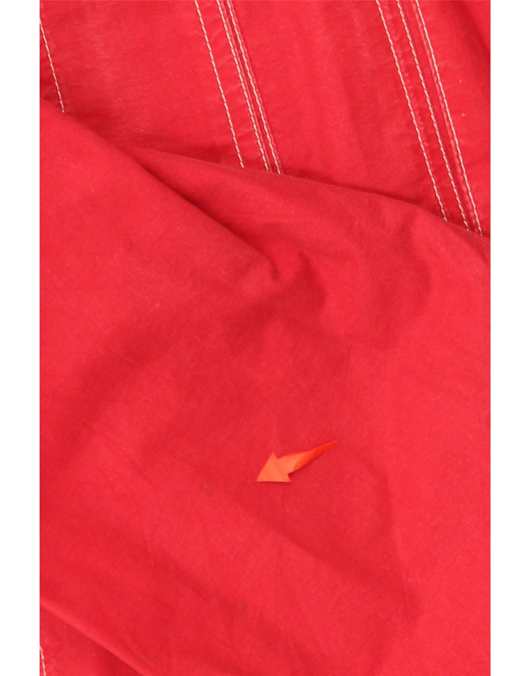 MASH Damen-Oversize-Utility-Jacke mit Kapuze, UK 14, mittelrote Baumwolle