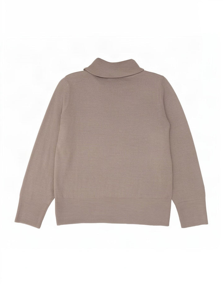 Marks & Spencer Rollkragenpullover für Damen, Gr. 12, Mittelgrau