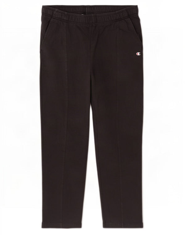 Champion Damen-Trainingshose, UK-Größe 44, Größe L, Schwarz, Baumwolle