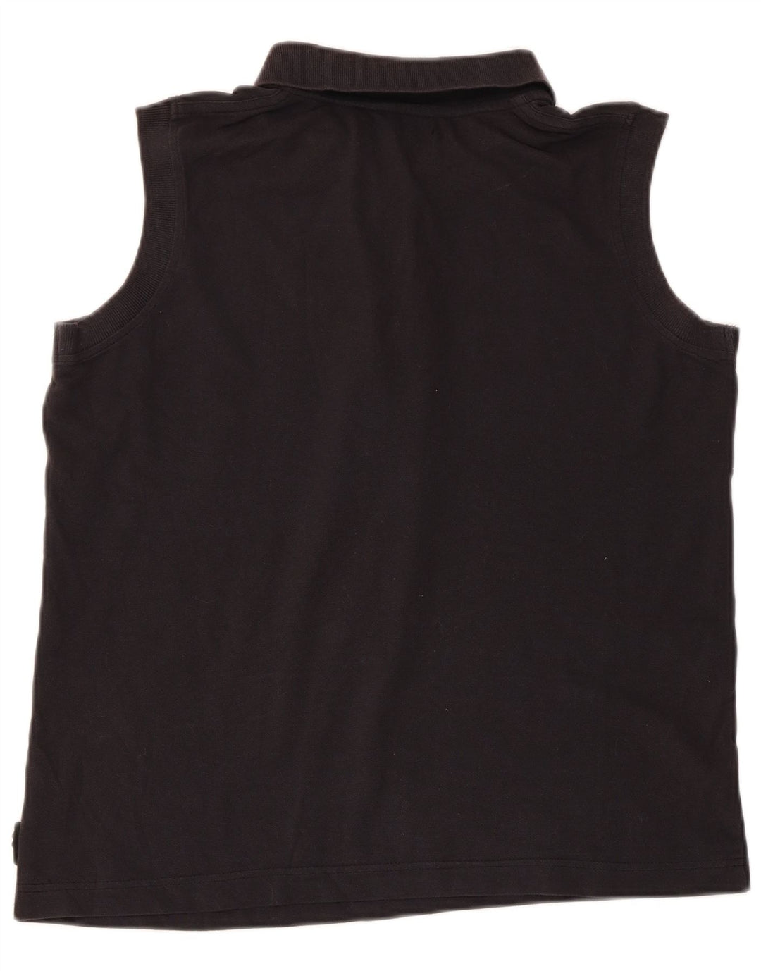 KAPPA Damen Ärmelloses Poloshirt UK 18 XL Schwarz