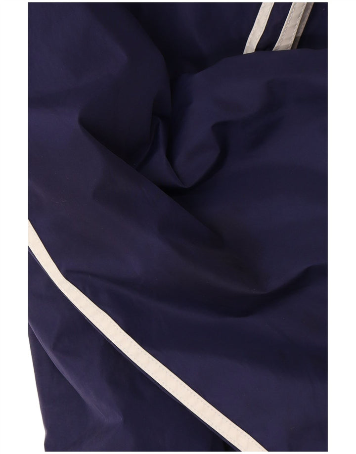 Adidas Herren Windjacke UK 44/46 Large Marineblau Polyamid