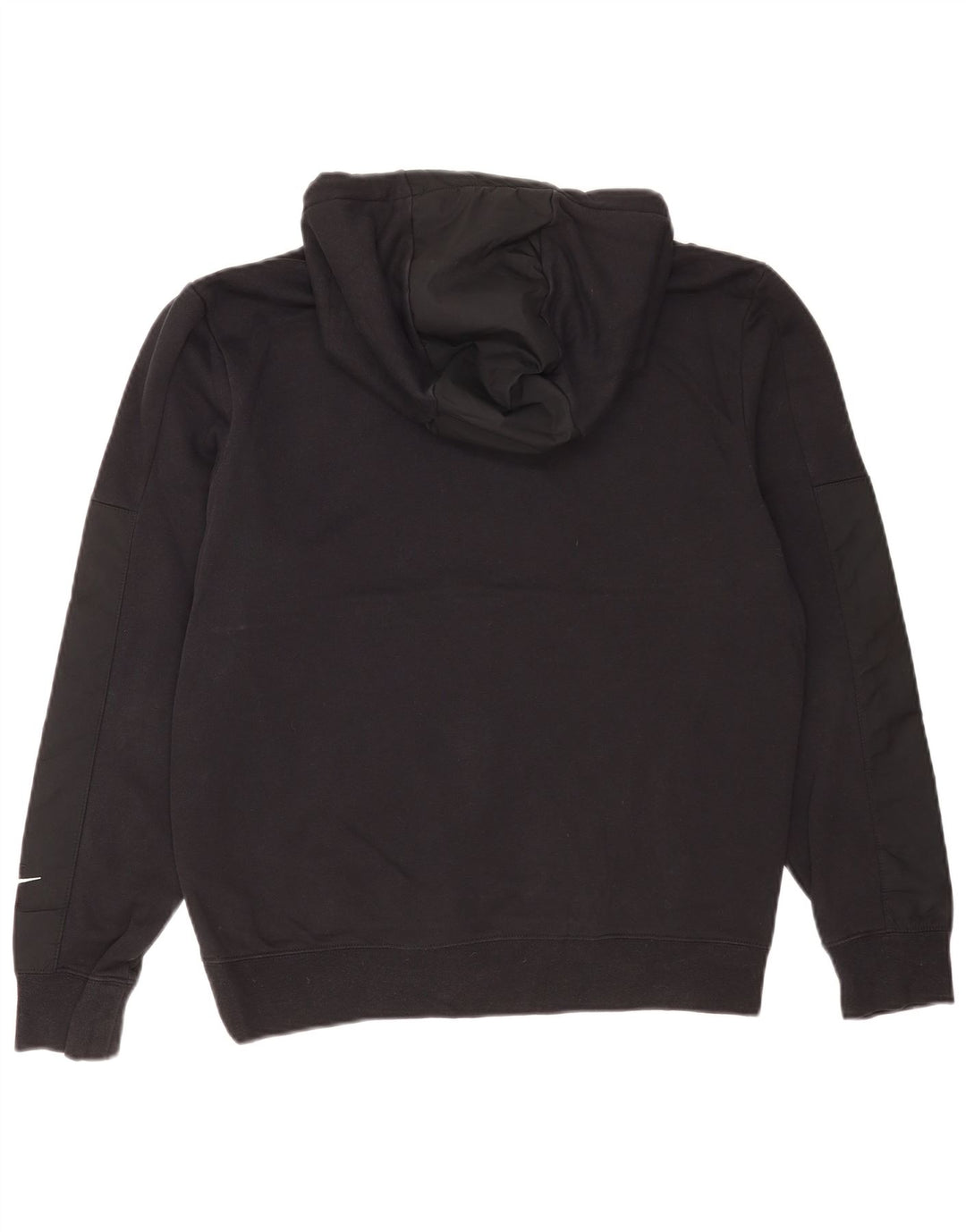 Nike Herren Graphic Regular Fit Kapuzenpullover, Größe S, Schwarz, Baumwolle
