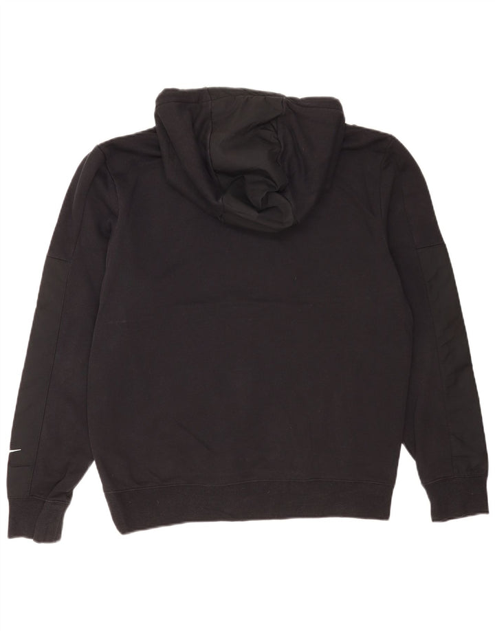 Nike Herren Graphic Regular Fit Kapuzenpullover, Größe S, Schwarz, Baumwolle
