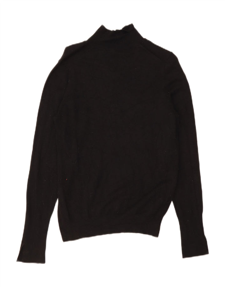 Zara Damen-Pullover mit Rollkragen, Gr. 12, mittelschwarz