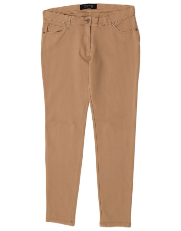 Zara Skinny-Freizeithose für Damen, mittelgroß, W28, L28, Beige