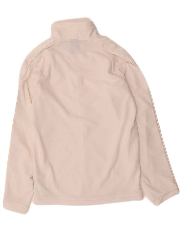 Nike Herren-Trainingsanzugoberteil, XS, weißes Polyester