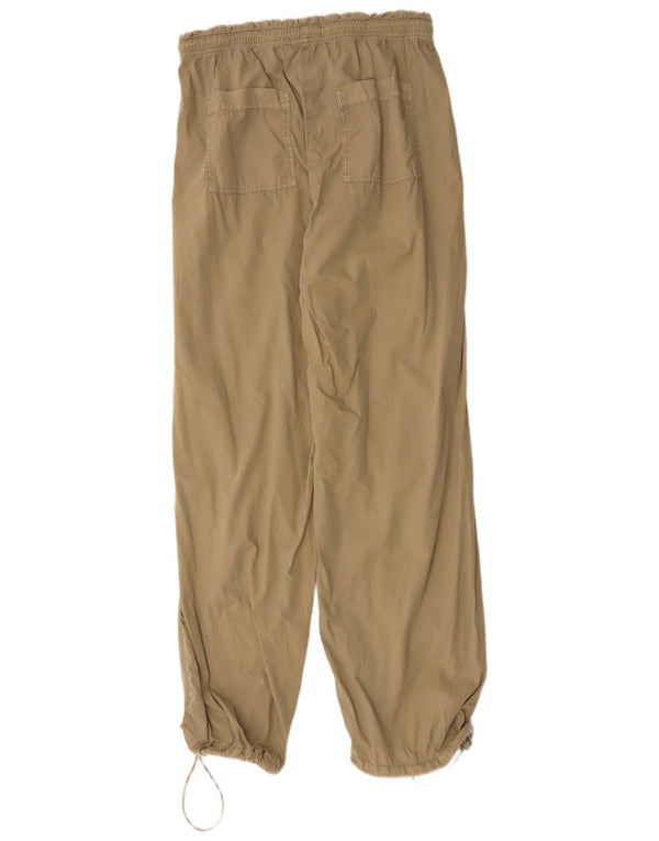 Marks & Spencer Damen Jogger Chinohose UK 12 Medium W32 L32 Beige
