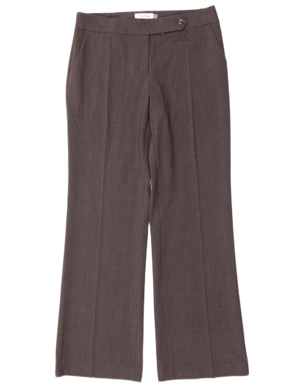 Calvin Klein Damen-Anzughose mit klassischer Passform, US 6, Größe S, W32, L32, Grau