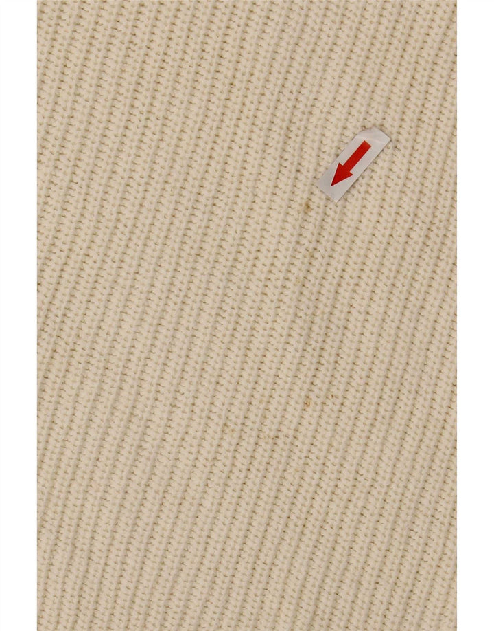 Zara Herren Weste Tank Top Small Beige Baumwolle