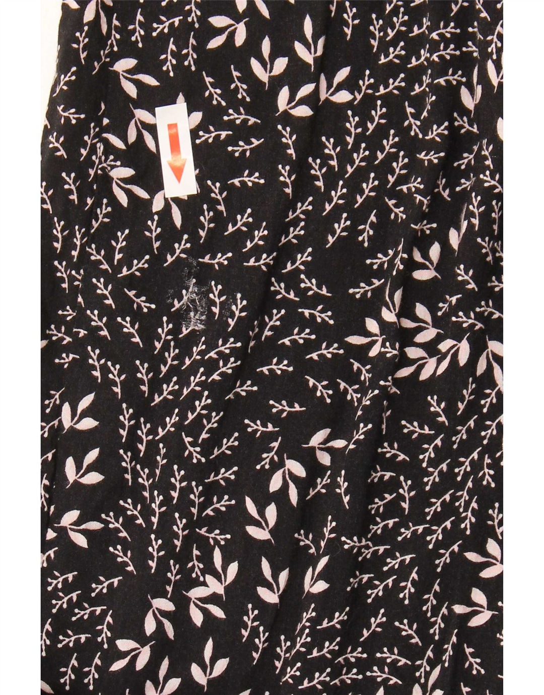 Kurzärmliger Jumpsuit für Damen von Zara, Mittelschwarz, geblümt