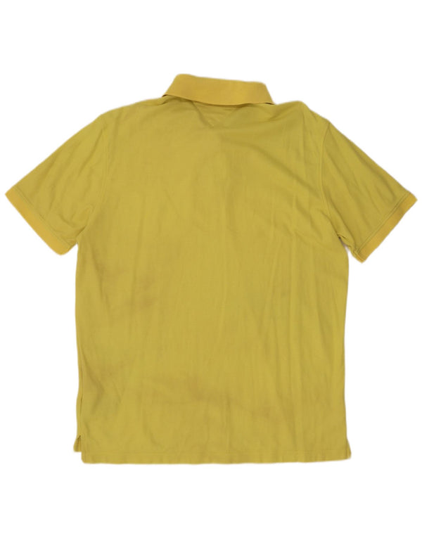 Tommy Hilfiger Herren Slim Fit Poloshirt 2XL Gelb Baumwolle