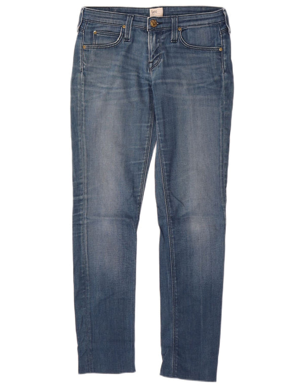 Lee Damen Lynn Skinny Jeans W25 L28 Blaue Baumwolle