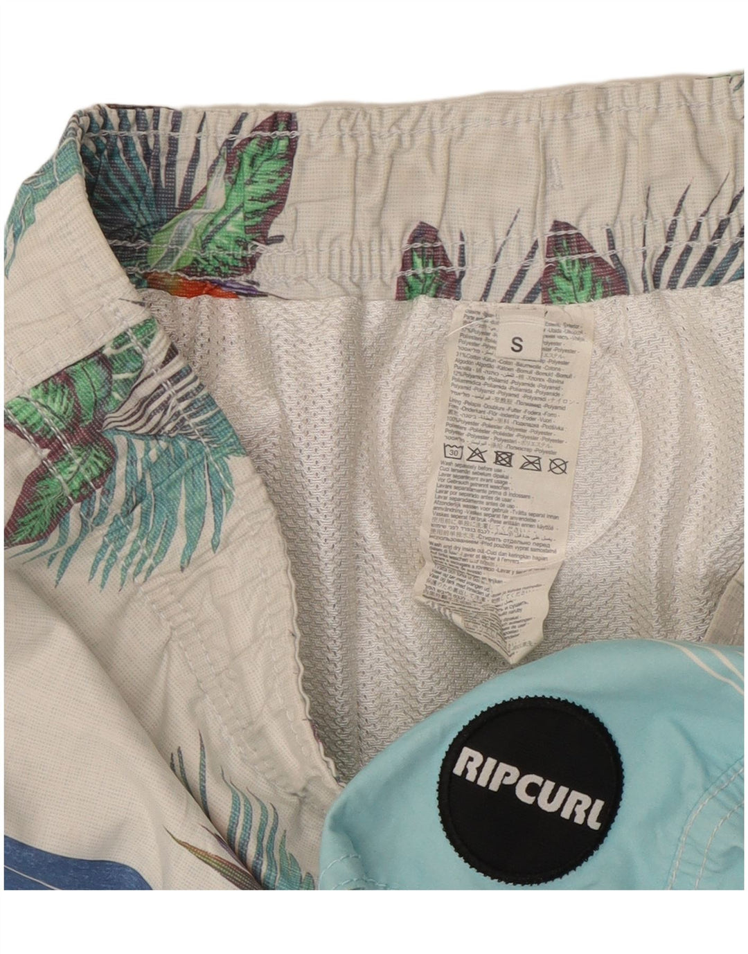 Rip Curl Herren-Badeshorts mit Grafik, klein, mehrfarbig, gestreift