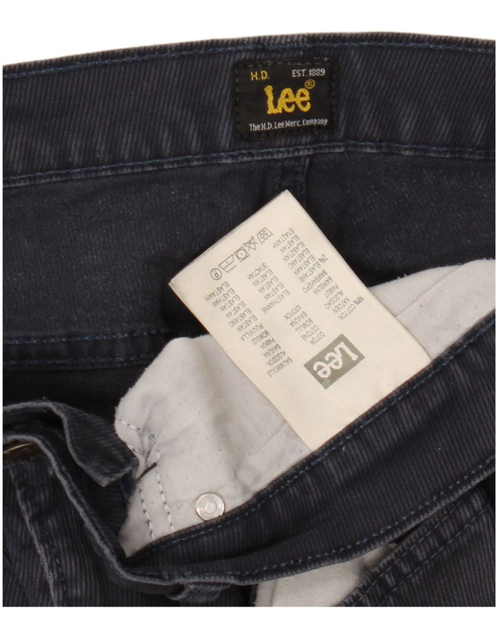 Lee Herren Blake Straight Jeans W36 L30 Blaue Baumwolle