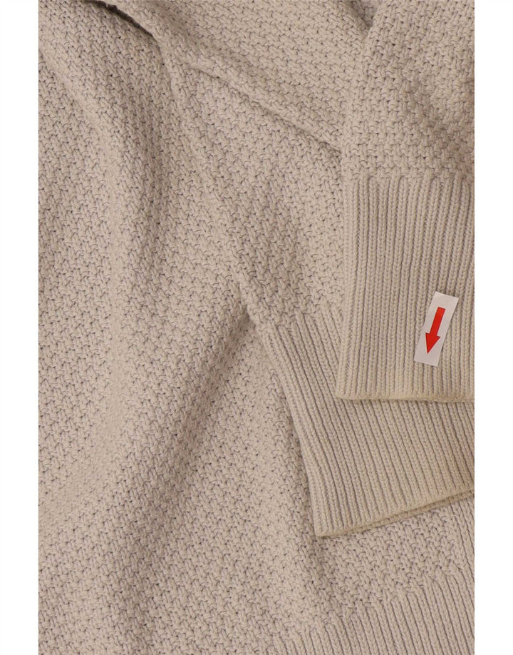 Gap Damen-Strickjacke in Übergröße, Gr. 40, Größe L, Grau, Baumwolle