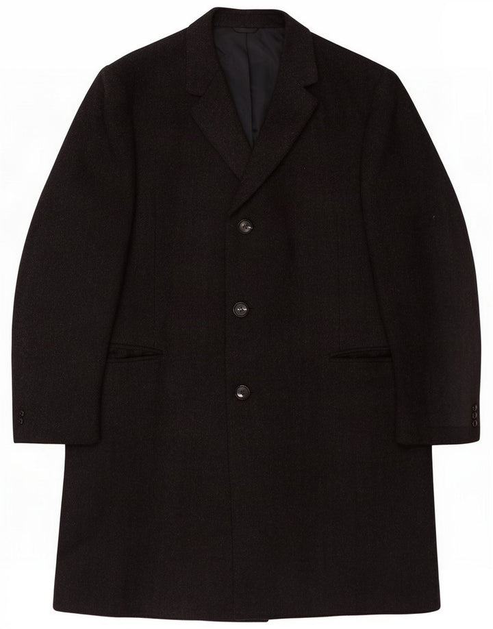 Lebole Herrenmantel UK 40 Large Schwarz