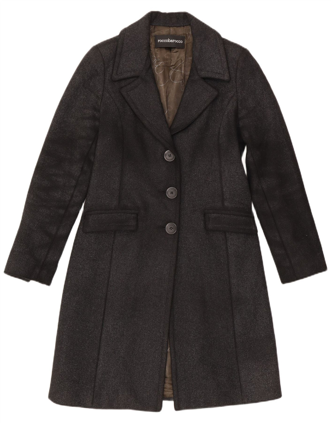 Roccobarocco Damen Mantel US 8 Mittelgrau