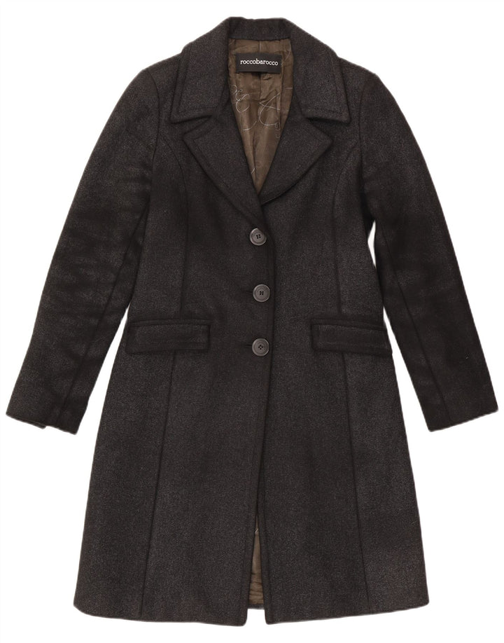 Roccobarocco Damen Mantel US 8 Mittelgrau