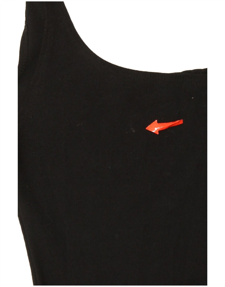 Ärmelloses, figurbetontes Damenkleid von Zara, Größe S, Schwarz