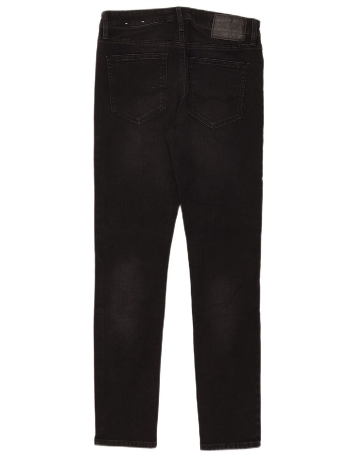 American Eagle Damen Skinny Jeans W30 L30 Schwarz Baumwolle