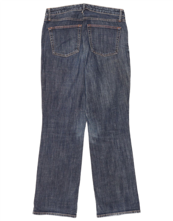 Gap Damen Stretch Bootcut Jeans US 12 Large W32 L29 Blaue Baumwolle